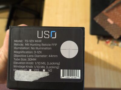 US Optics TS-12X MHR