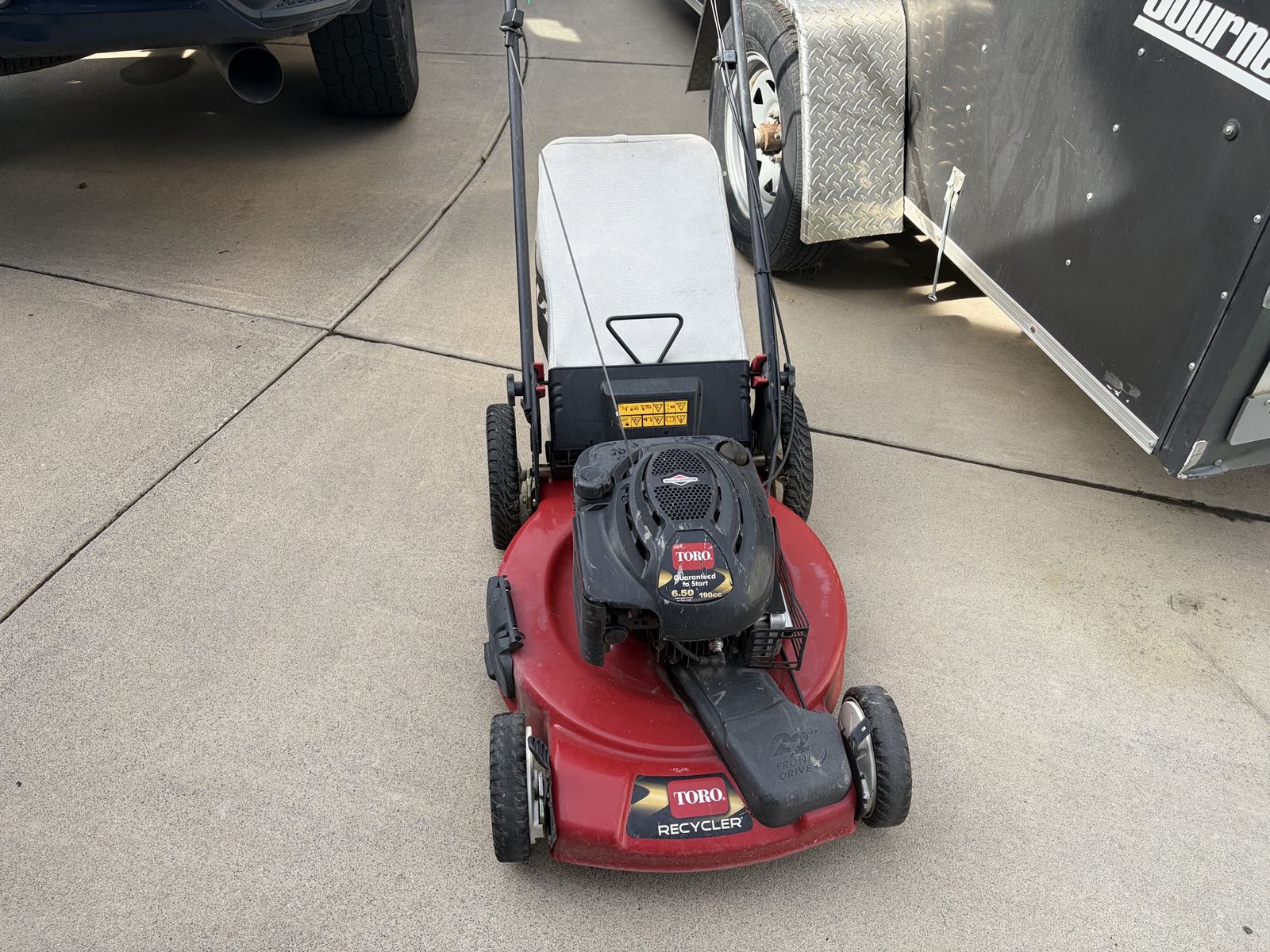 Toro Recycler 22" Front Drive Gas Lawn Mower with Bagger