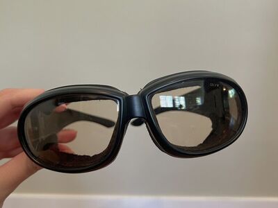 Global Vision Motorcycle Riding Glasses Light Tint