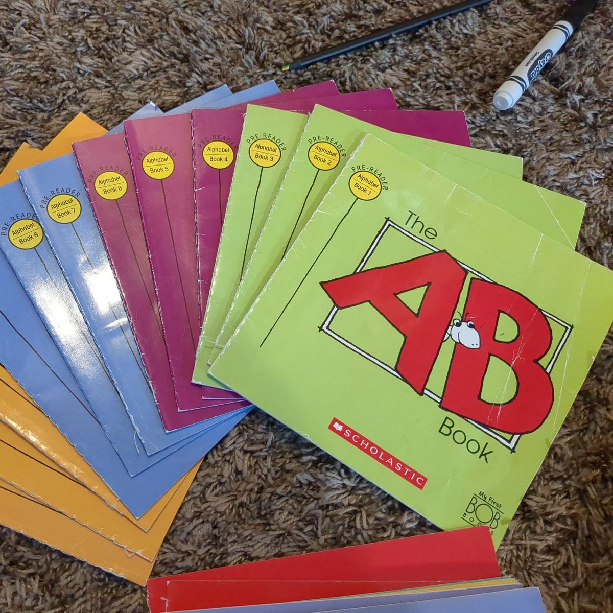 Giant pile of BOB books