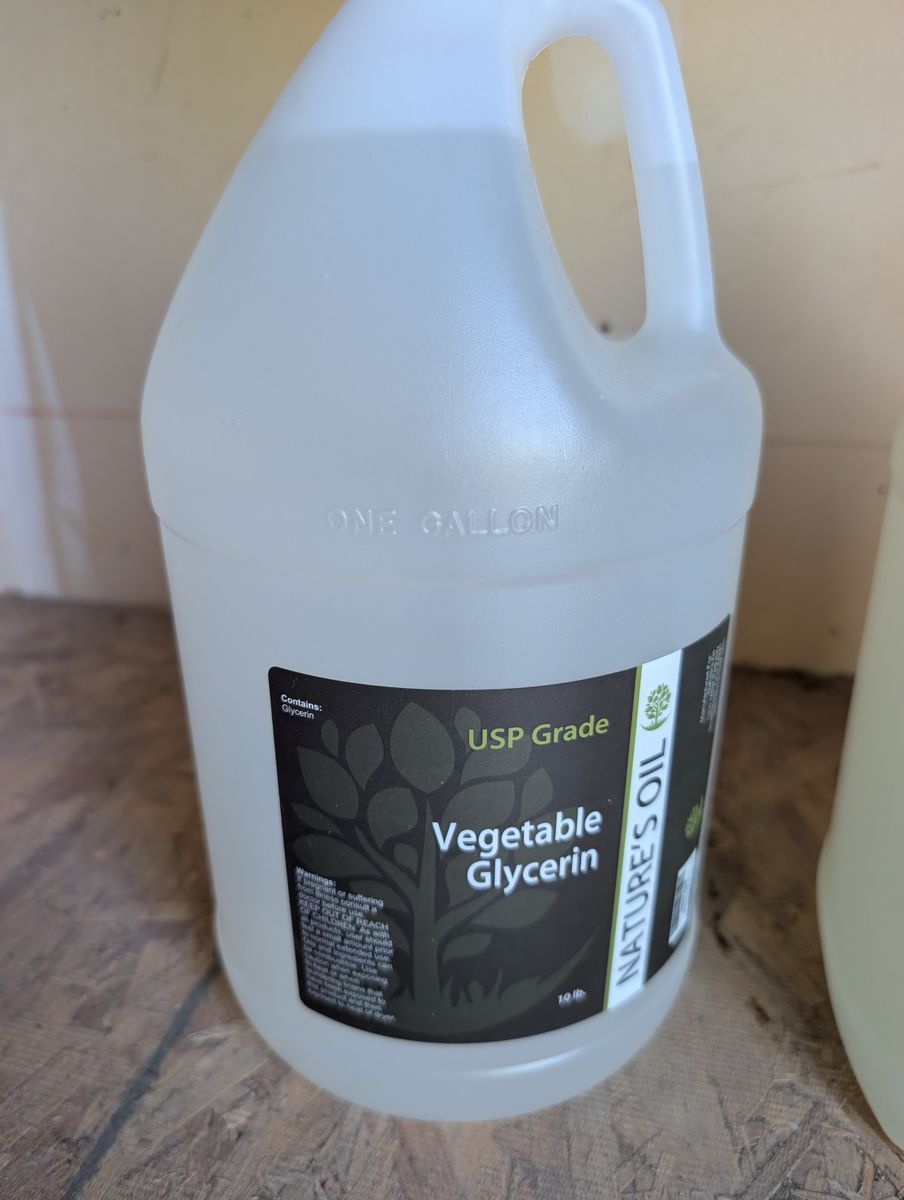 Begetable glycerin 1gal