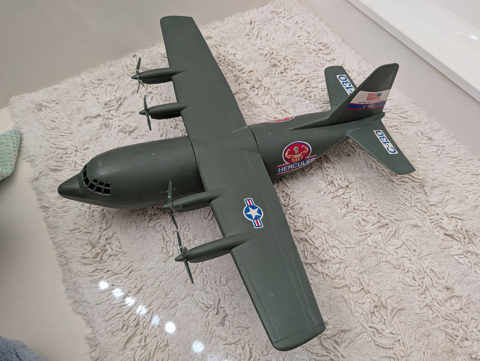 Toy Hercules C-130 green