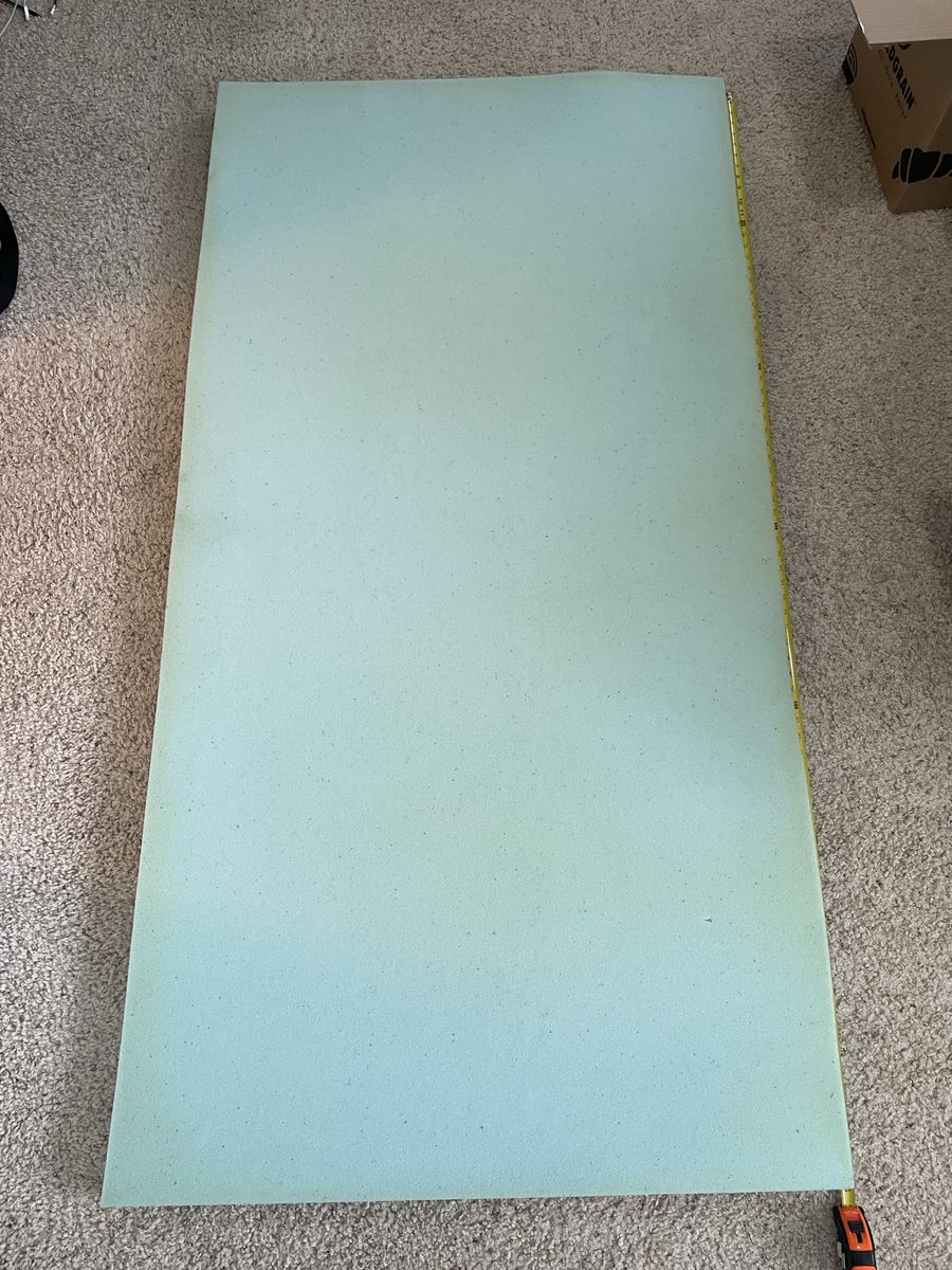 Twin Bed Memory Foam Mattress Topper Pad
