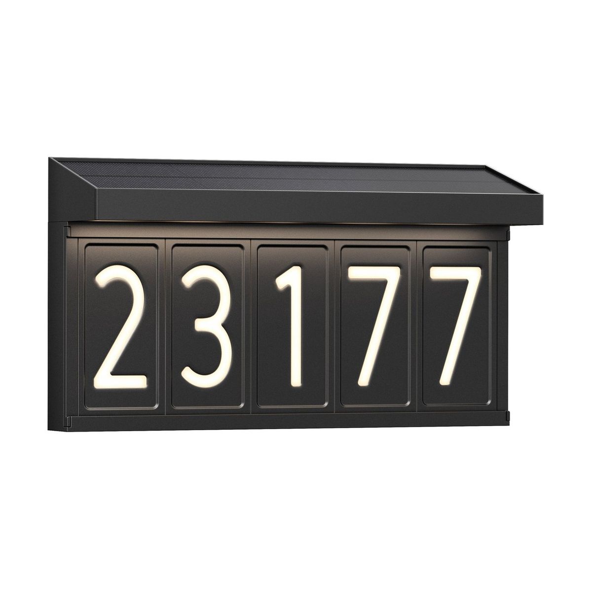 Artika OUT-BOWS5C-C2BL Bowen Solar LED Address Wall Light 1938018  #106720