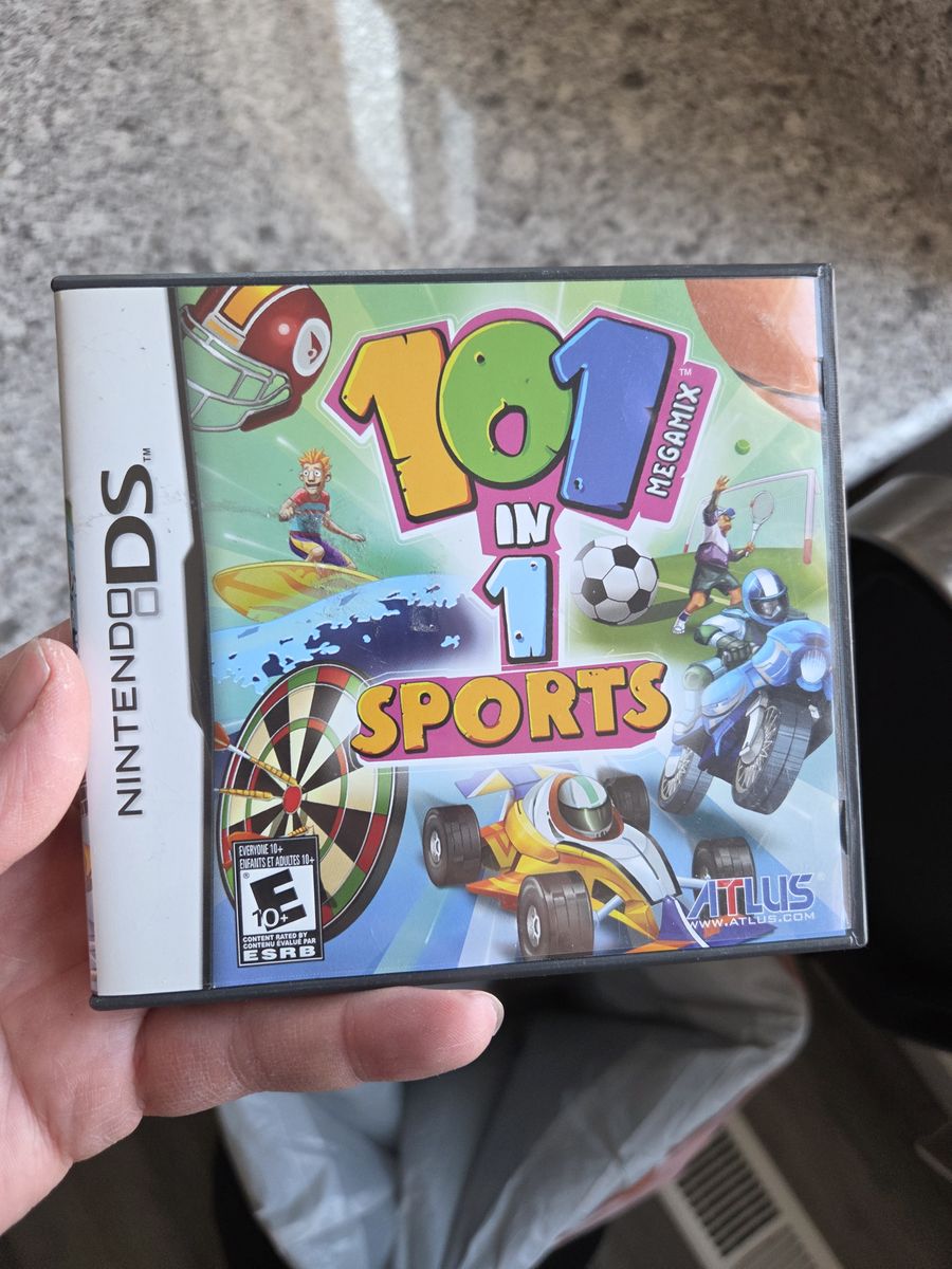 Nintendo ds game 101 games in one game
