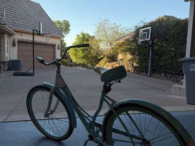 26” Huffy Nel Lusso Women’s Cruiser Bike – Mint Green – $75 OBO