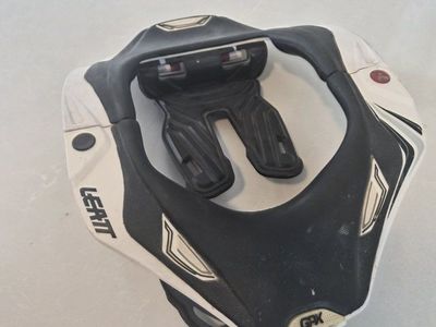 Leatt GPX 5.5 Neck Brace White Black Motocross MTB Protective Gear