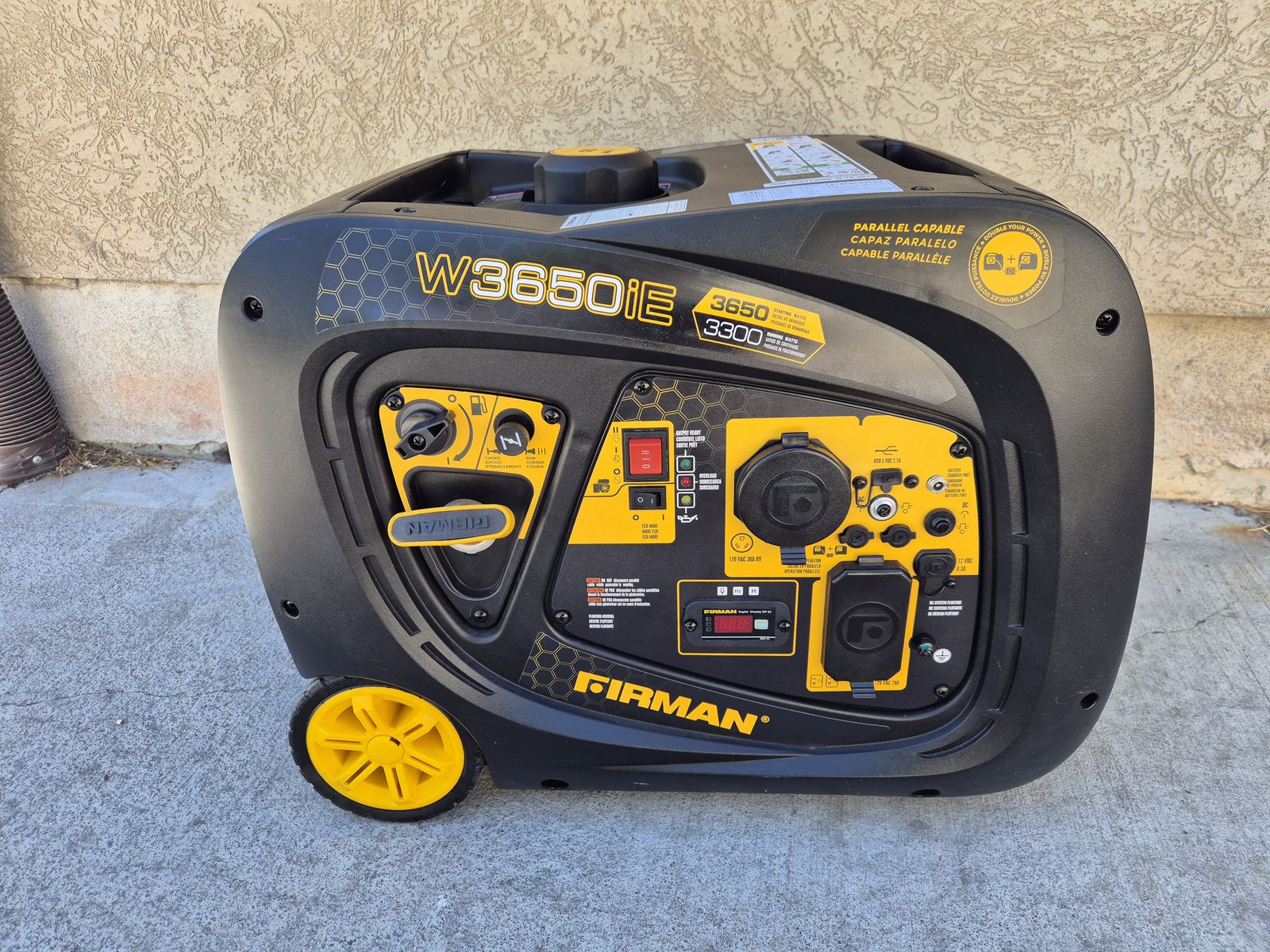 Brand New Firman W3650iE Generator