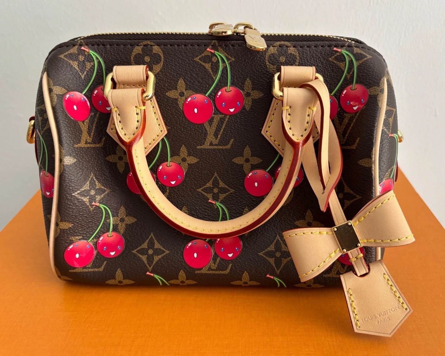 Louis Vuitton x TM Cherry Speedy