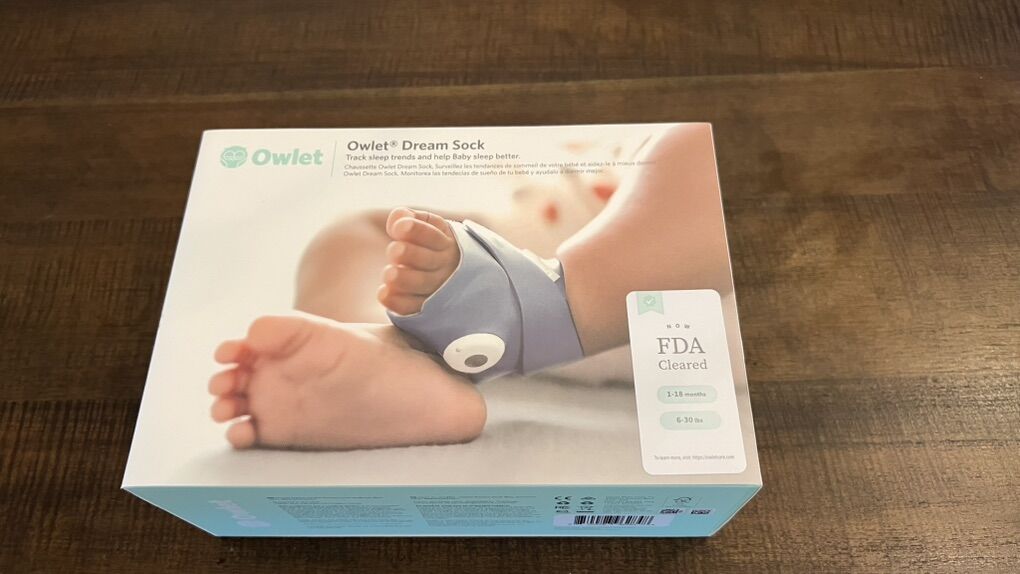 LIKE NEW Owlet Dream Sock