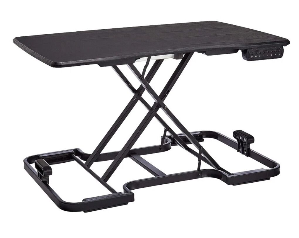 Standing Desk Converter, Portable, Black, New