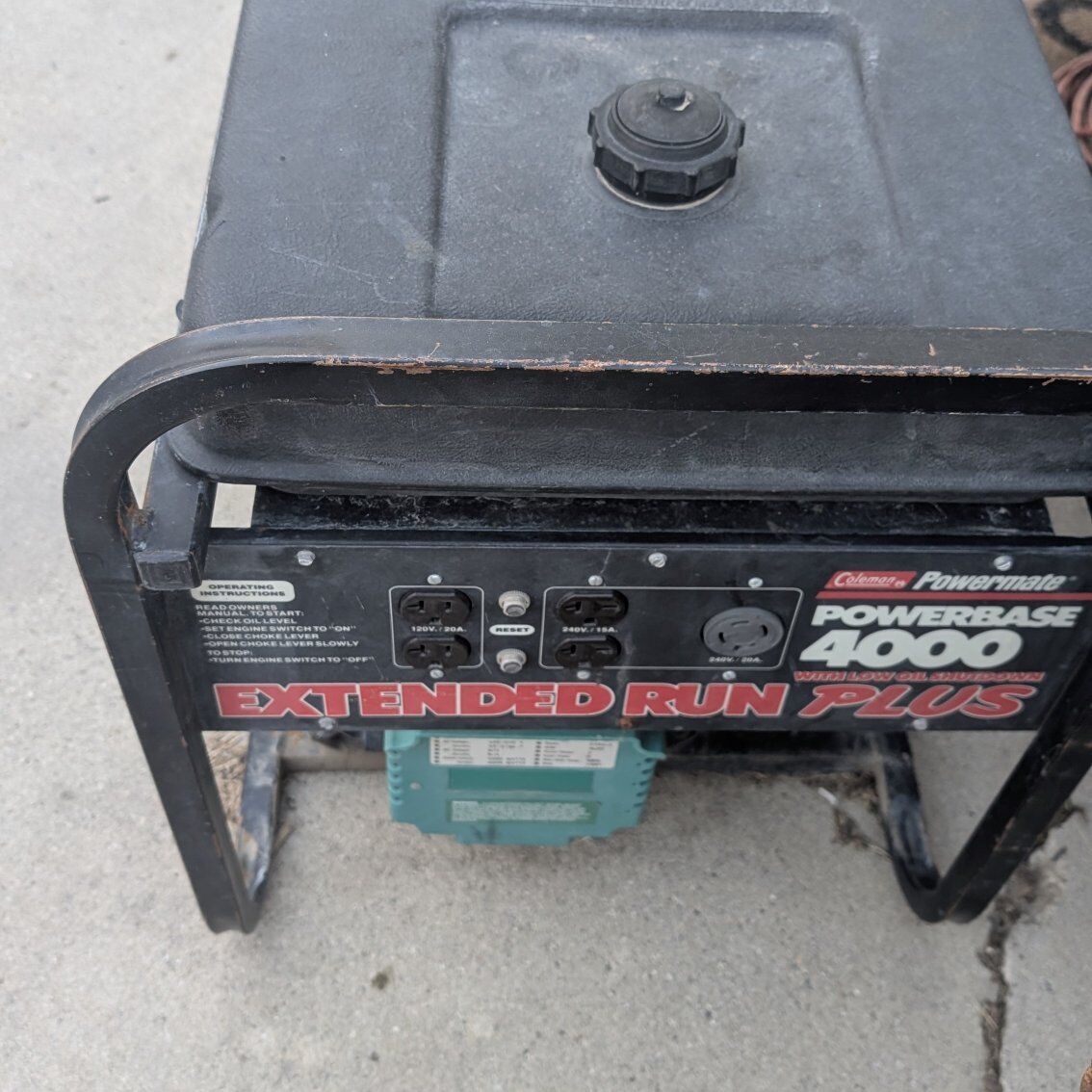 powerbase 4000 generator