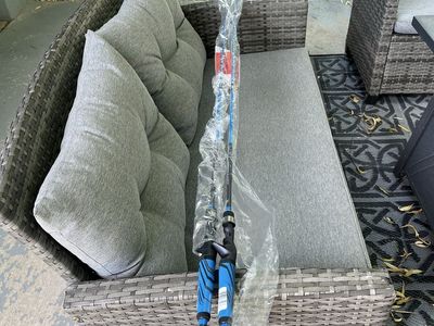 2 ZEBCO OMEGA 6’6” 1 piece casting rods