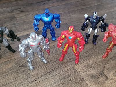 Mix mashers marvel action figures toys