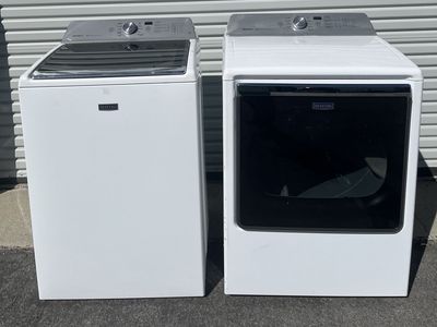 Maytag Bravos XL Capacity Washer & Electric Dryer With Wrinkle Prevention-Free Local Delivery.