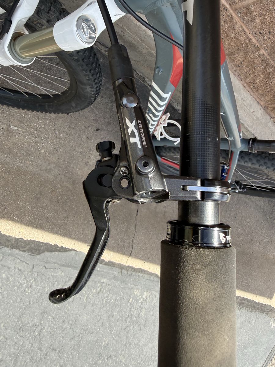 Shimano XT disc brakes 