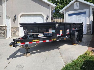 2025 Big Tex 14ft Dump Trailer