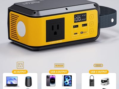Brand New VTOMAN Jump 100 Power Generator Battery SuperSafe LiFePO4 with AC and USB Ports TSA Approved for Planes
