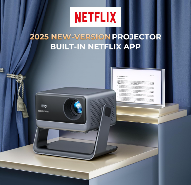 New in box Projector With Wifi And Bluetooth