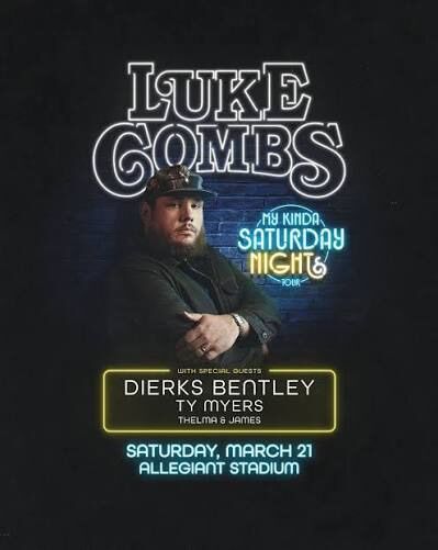 Luke Combs Las vegas