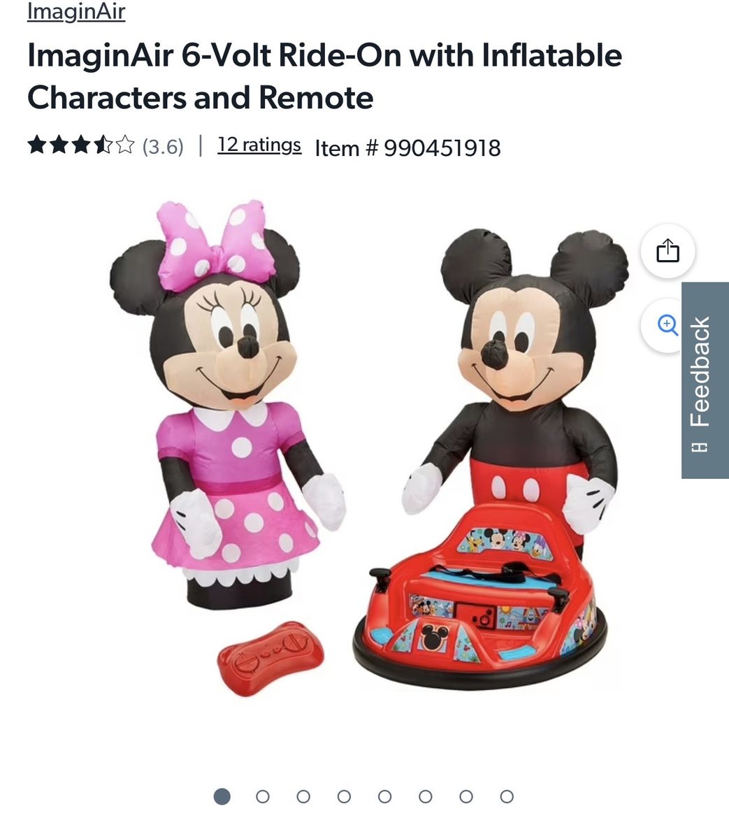 Bumper Car With Inflatables