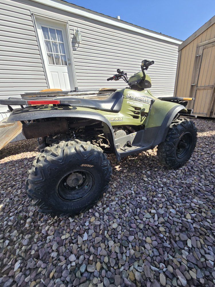 Polaris Sportsman 500 4x4 ATV Green Utility Quad
