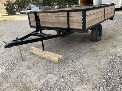 Single 2000 Capacity Axel Trailer