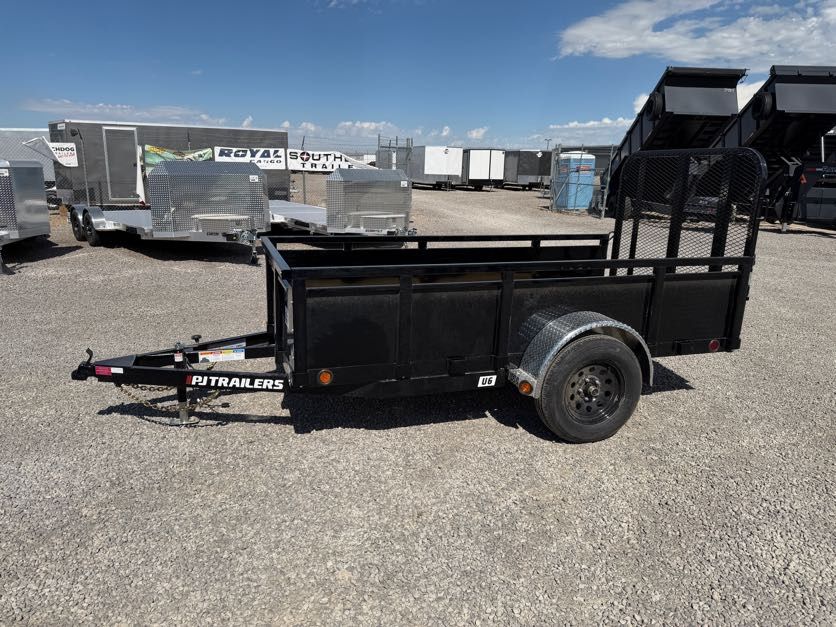 2027 PJ Trailers 5x10 60 Single Axle Channel (U6)"