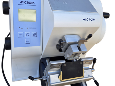 Thermo Microm HM 340E Rotary Microtome HM340E-2 Lab Pathology Histology 41909