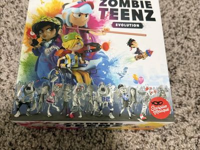 Zombie Teenz Evolution Board Game - Annick Lobet Strategy Game - Complete, UsedGood