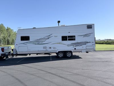 2005 Forest River Sandpiper Sport Toy Hauler Travel Trailer - Spacious & Ready for Adventure