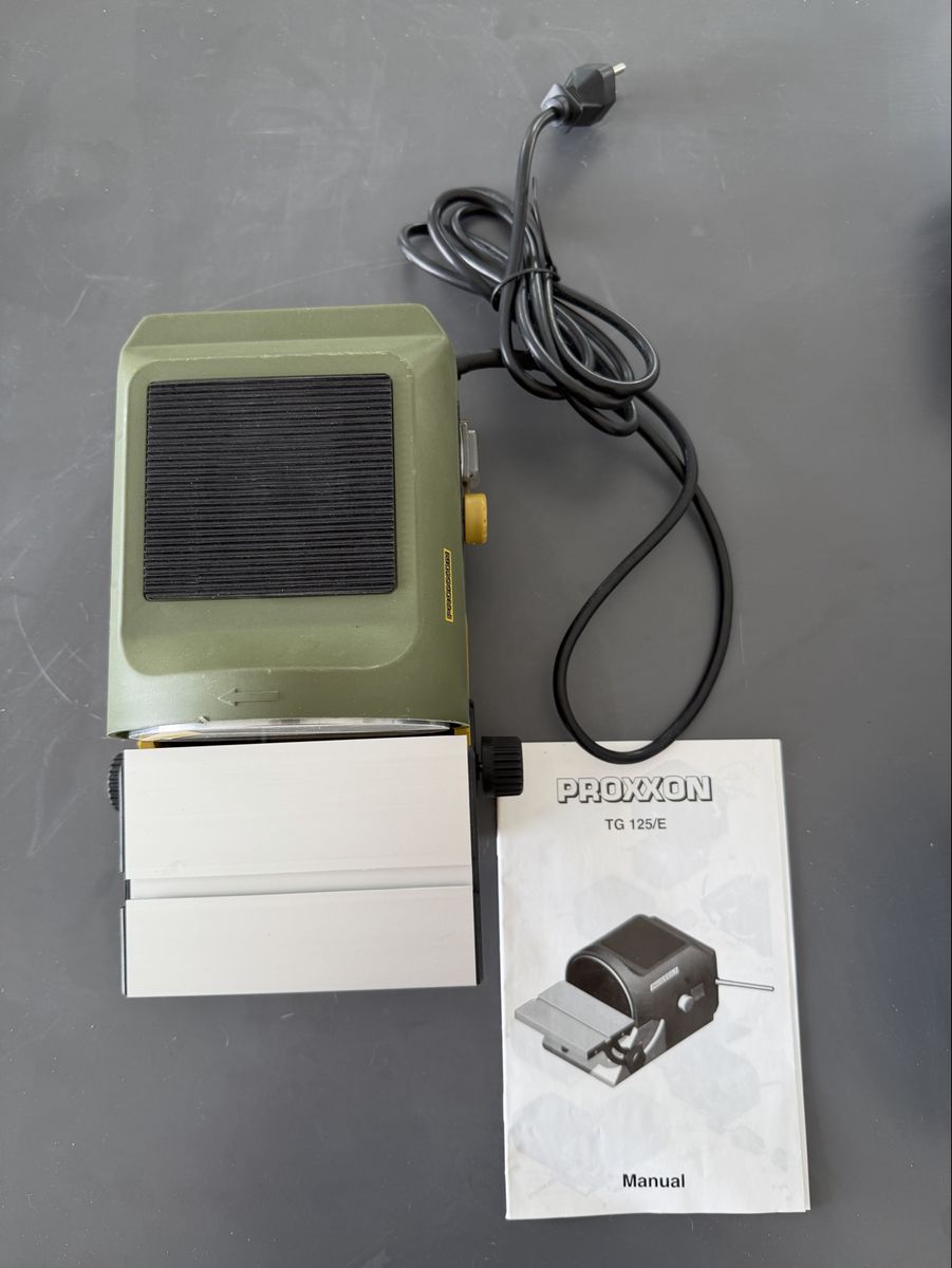 Proxxon TG 125/E Disc Sander - Excellent Condition with Manual