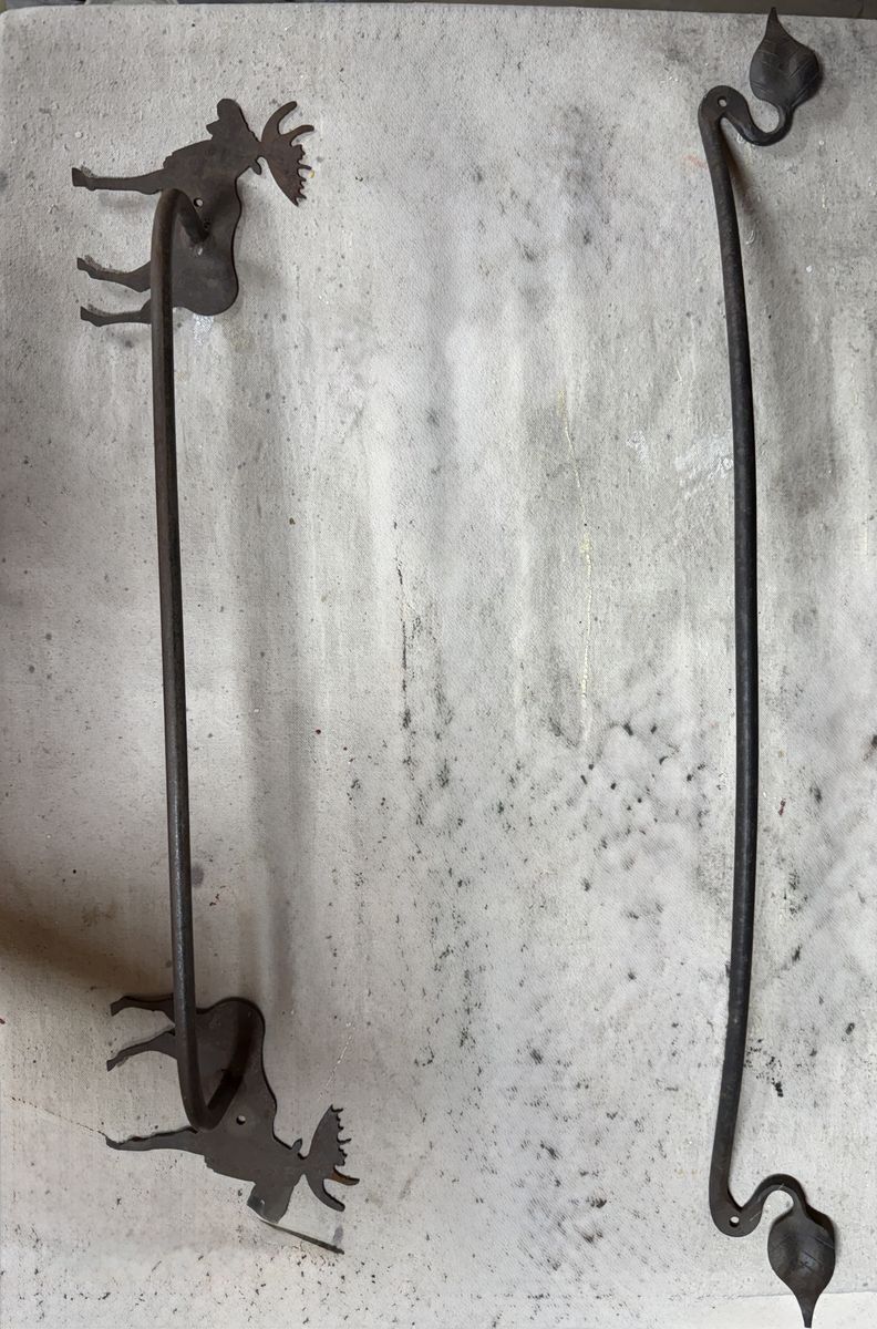 Rustic Bathroom Hardware Set