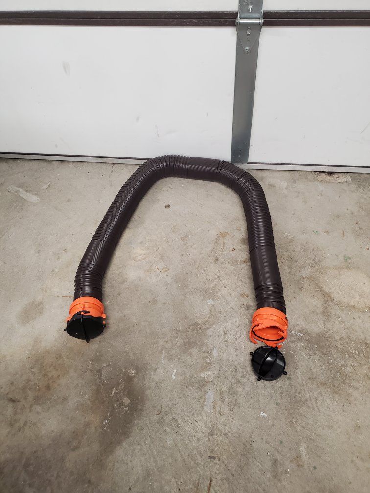 Camco RhinoFLEX RV 10' Sewer Hose with Fittings and End Caps