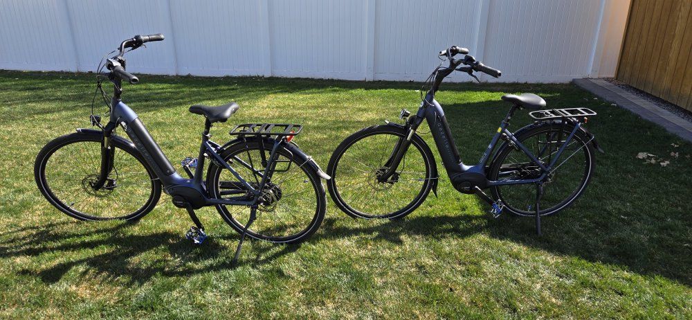 2 Gazelle Electric Bikes – Like New – Only 74 Mile