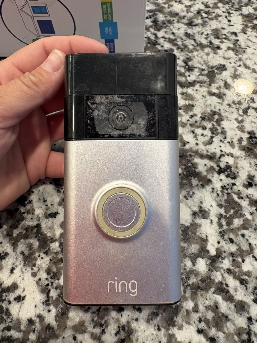 Ring Video Doorbell (2nd Gen) - Wired Smart Doorbell, 1080p HD Video, Two-Way Talk, Motion Detection