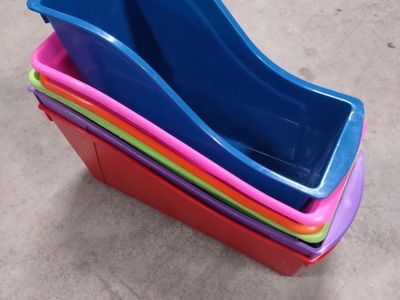 Stackable desk organizers