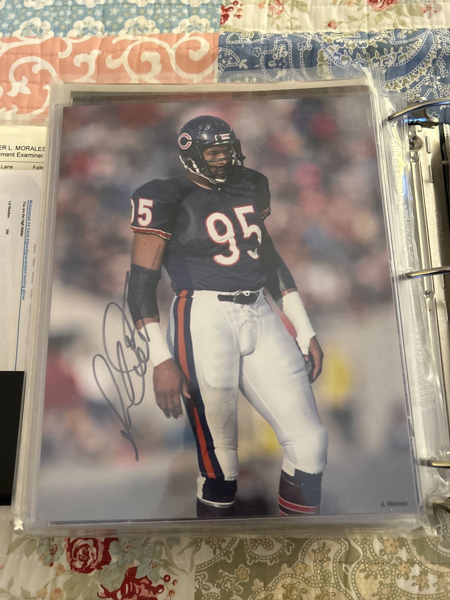 Richard Dent Autograph NFL Chicago Bears Auto NFL Football 8x10 Photograph Hand Signed Auto W/COA