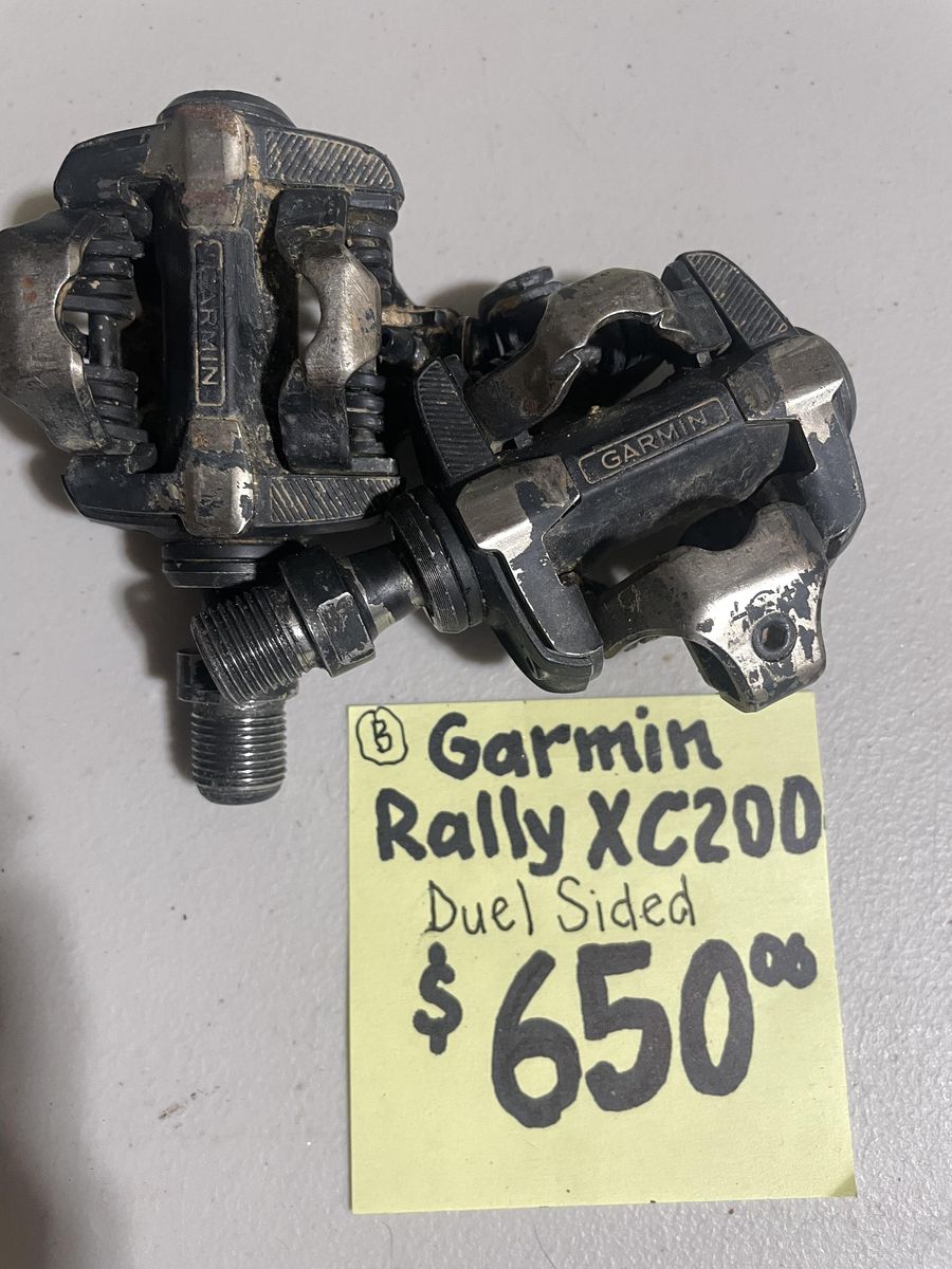 Garmin Rally XC200 Dual-Sided Power Meter Pedals Only
