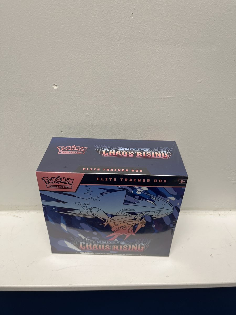 Pokemon TCG Mega Evolution Chaos Rising Elite Trainer Box - New Sealed