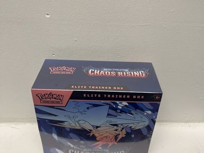 Pokemon TCG Mega Evolution Chaos Rising Elite Trainer Box - New Sealed