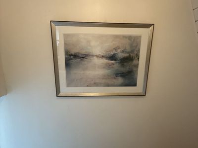 XL contemporary framed wall art