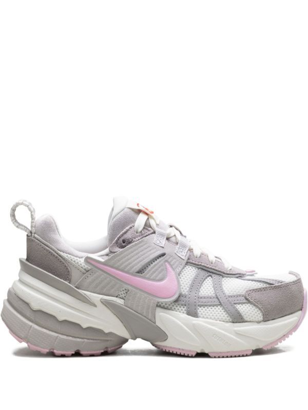 Nike Women's 11 V2K Run -Sail/Sail/College Grey/Pink Foam" sneakers