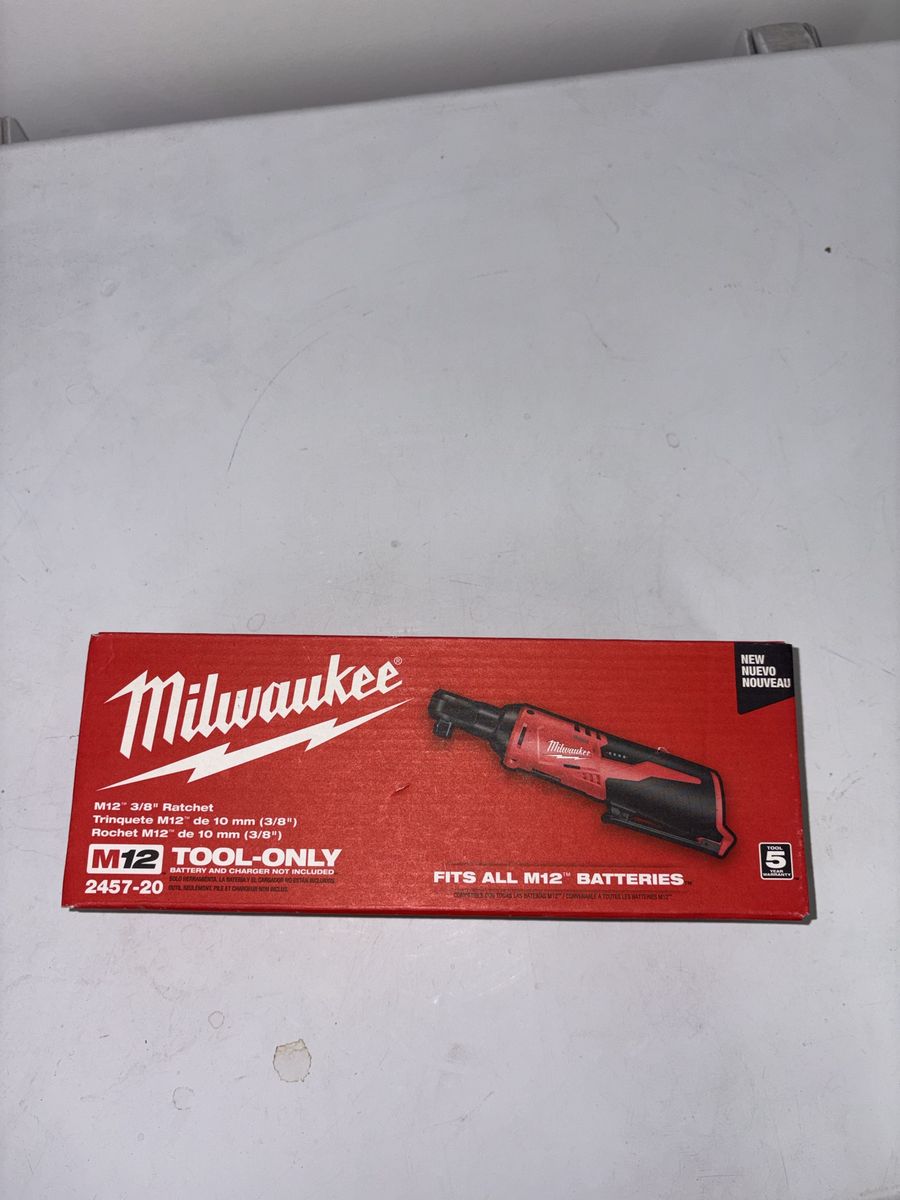 Milwaukee m12 3/8 ratchet