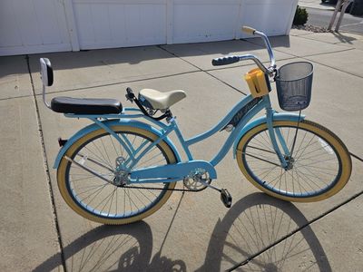 Huffy Nel Lusso 26" Cruiser Bike with Custom Rear Seat