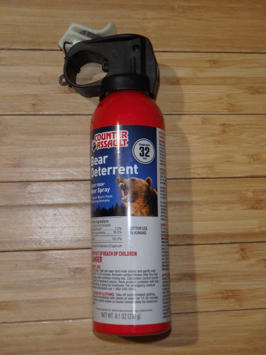 Counter Assault Bear Spray Deterrent 8 oz
