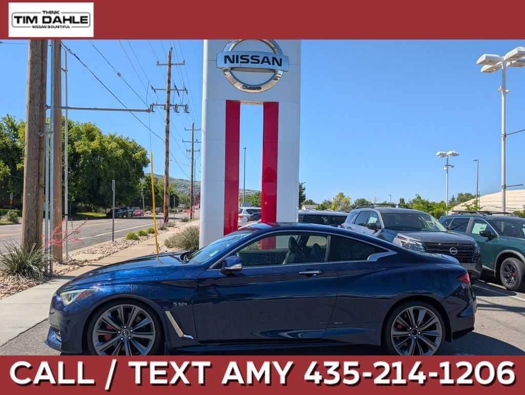 2018 Infiniti Q60 Red Sport 400