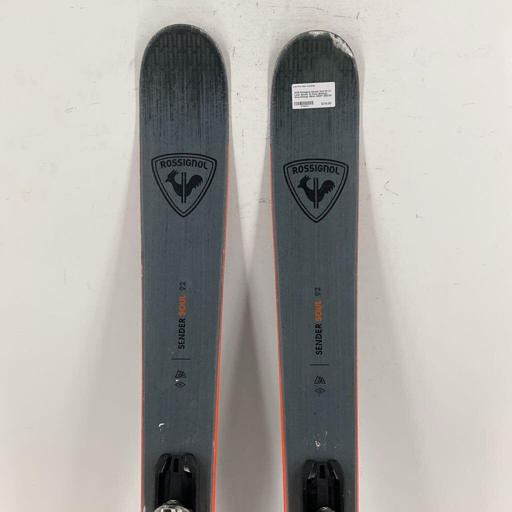 2026 Rossignol Sender Soul 92 w/ Look Xpress 10 Demo Bindings