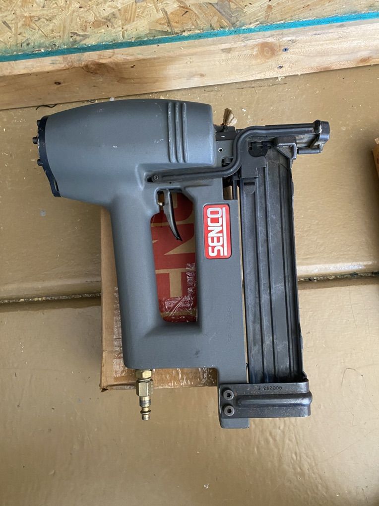 Staple Gun, Large, Air Powered, Senco, Pneumatic