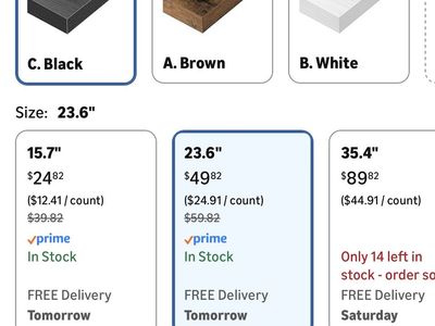 Floating Shelves for Wall 23.6" Long Set Of 2